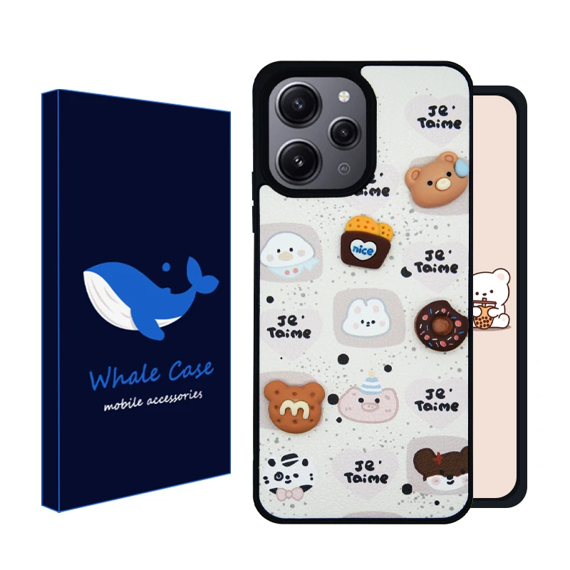 کاور وال کیس مدل Jetaime مناسب برای گوشی موبایل شیائومی Redmi 12