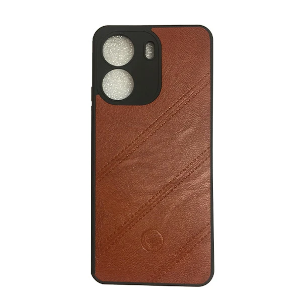 کاور مدل چرمی مناسب برای گوشی موبایل شیائومی Redmi 13C 4G