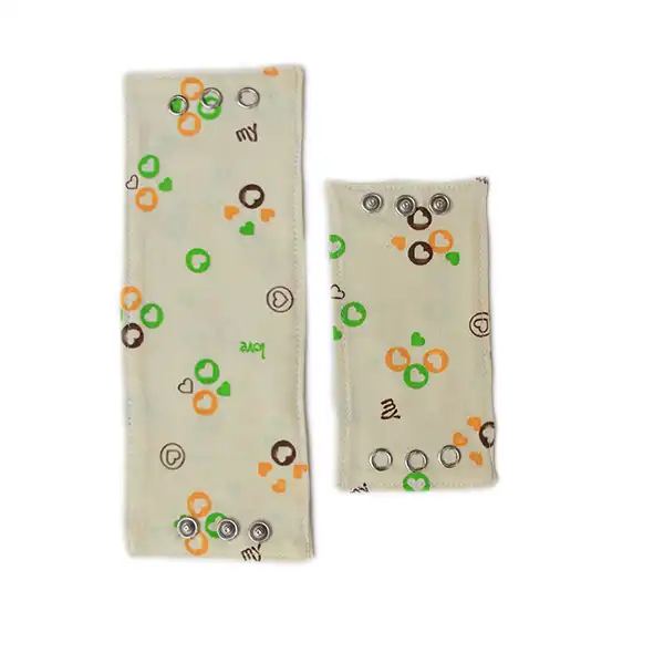 رابط بادی نوزادی مدل سه دکمه قلبی مجموعه 2 عددی