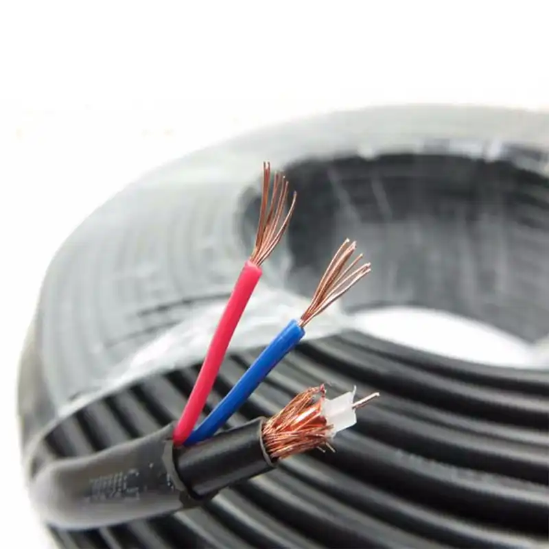 کابل RG59 ترکیبی مدل RG 06-64 طول 100 متر