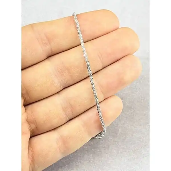 دستبند نقره زنانه مدل ماری خاص کد 69201