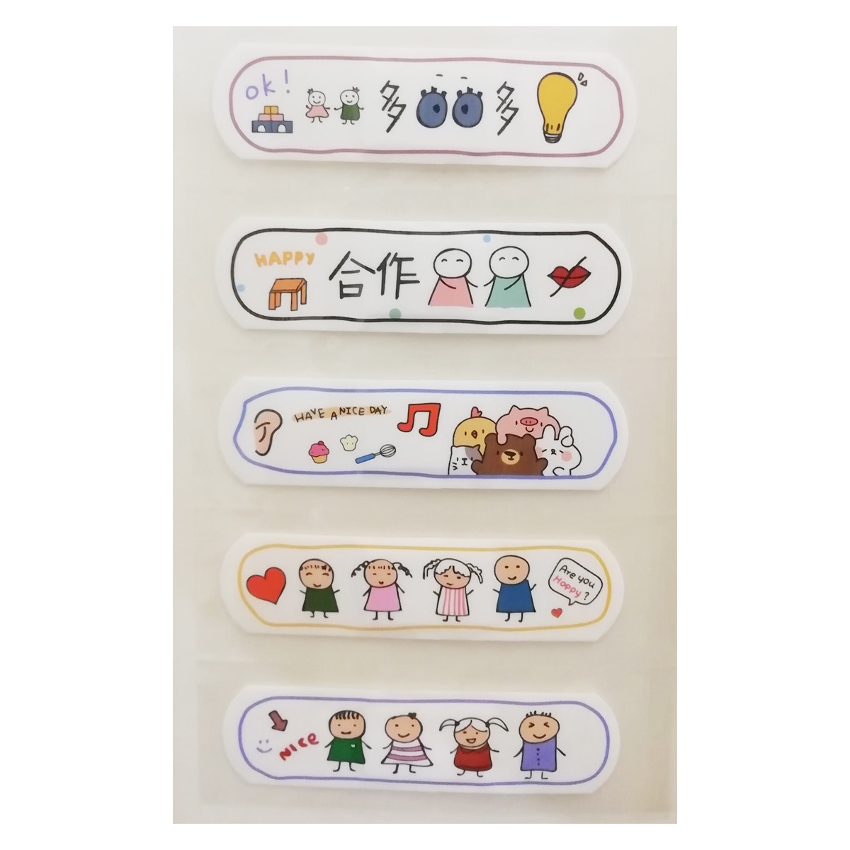 چسب زخم طرح بچه ها کد am-22 بسته 5 عددی