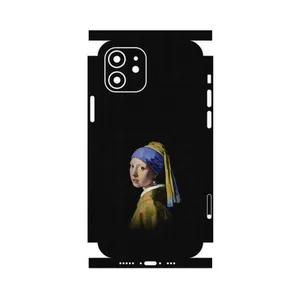MAHOOT Girl with a Pearl Earring of Vermeer-FullSkin Cover Sticker for Apple iPhone 12