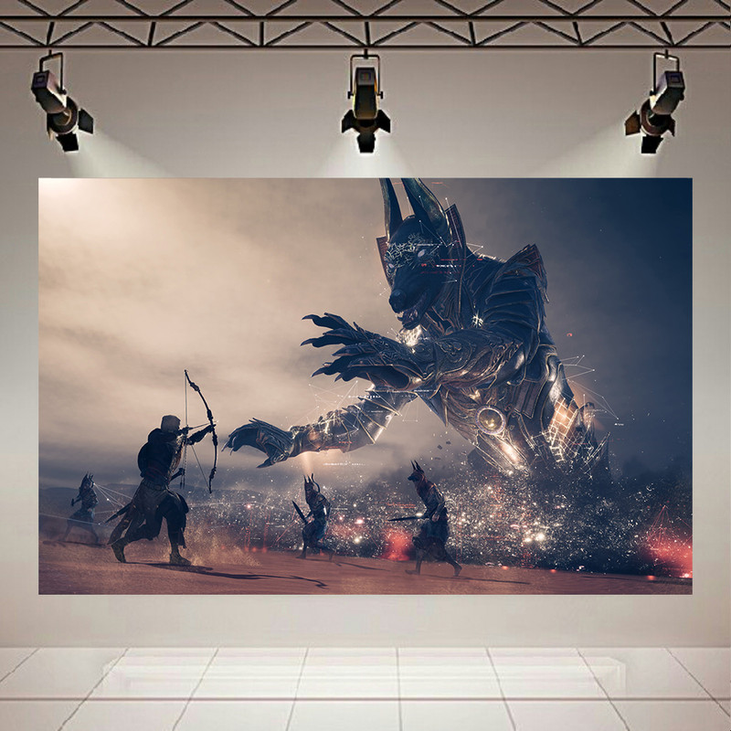 پوستر طرح گیم آساسینز کرید مدل Assassins Creed Origins کد AR13043