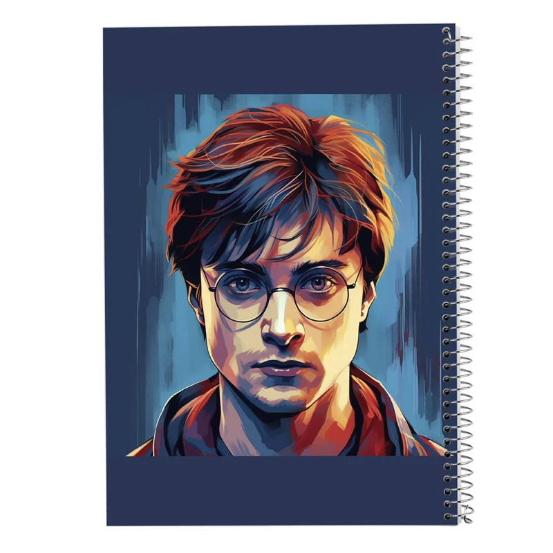 دفتر شطرنجی 50 برگ مدوپد مدل هری پاتر harrypotter کد DF10334