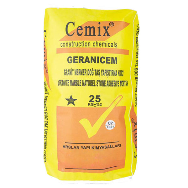 چسب پودری کاشی سمیکس مدل گرانیسم وزن 25 کیلوگرم