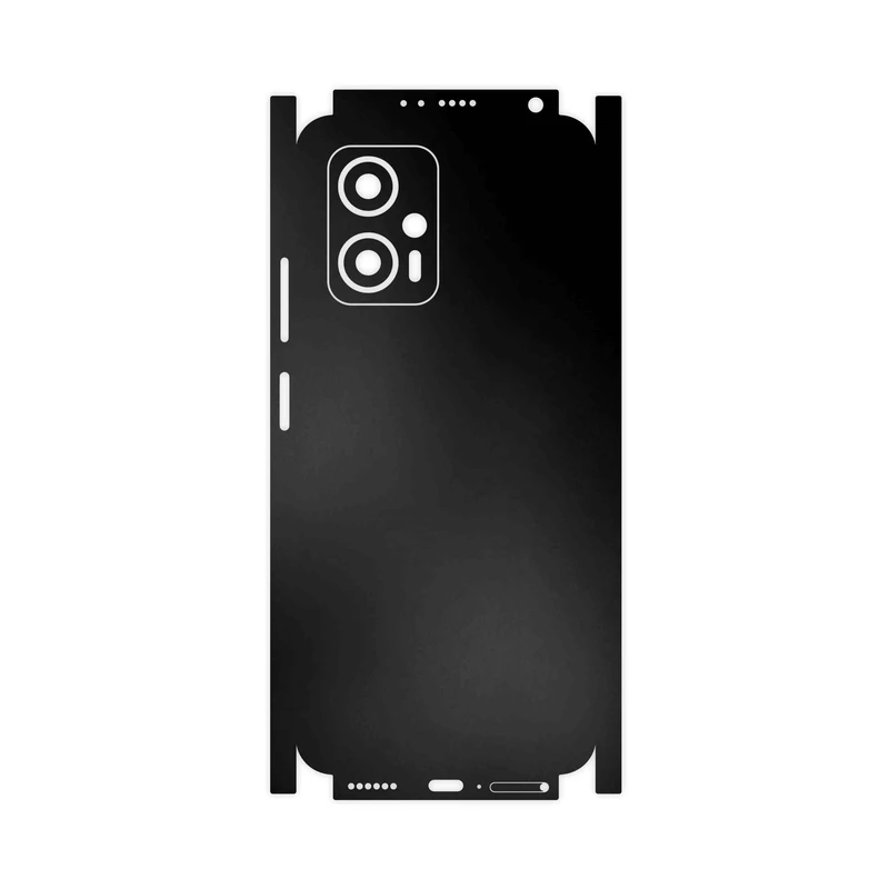برچسب پوششی ماهوت مدل Matte-Black-FullSkin مناسب برای گوشی موبایل شیائومی Poco X4 GT