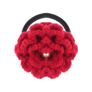 کش مو زنانه مدل گل رز