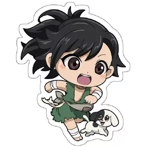 استیکر لپ تاپ مدل Dororo Chibi