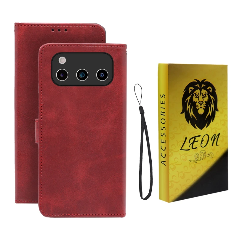 کیف کلاسوری لئون مدل Scusa Oro مناسب برای گوشی موبایل داریا باند 1