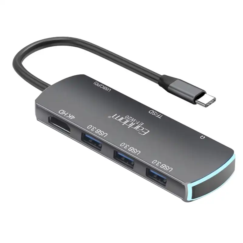 هاب 8 پورت USB-C ارلدام مدل ET-20W