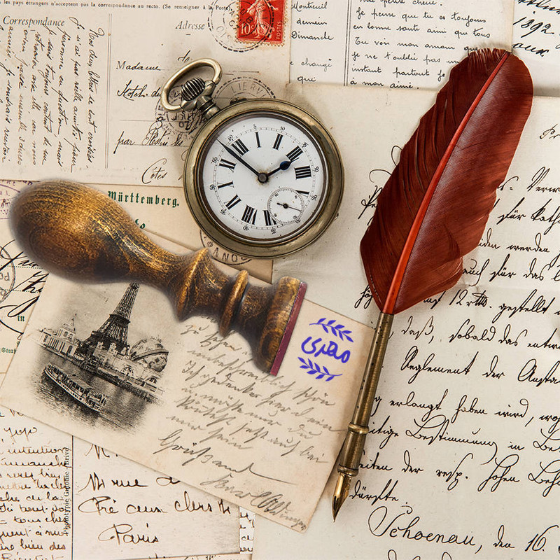 مهر رامان مدل برگ طرح مهری به همراه استامپ