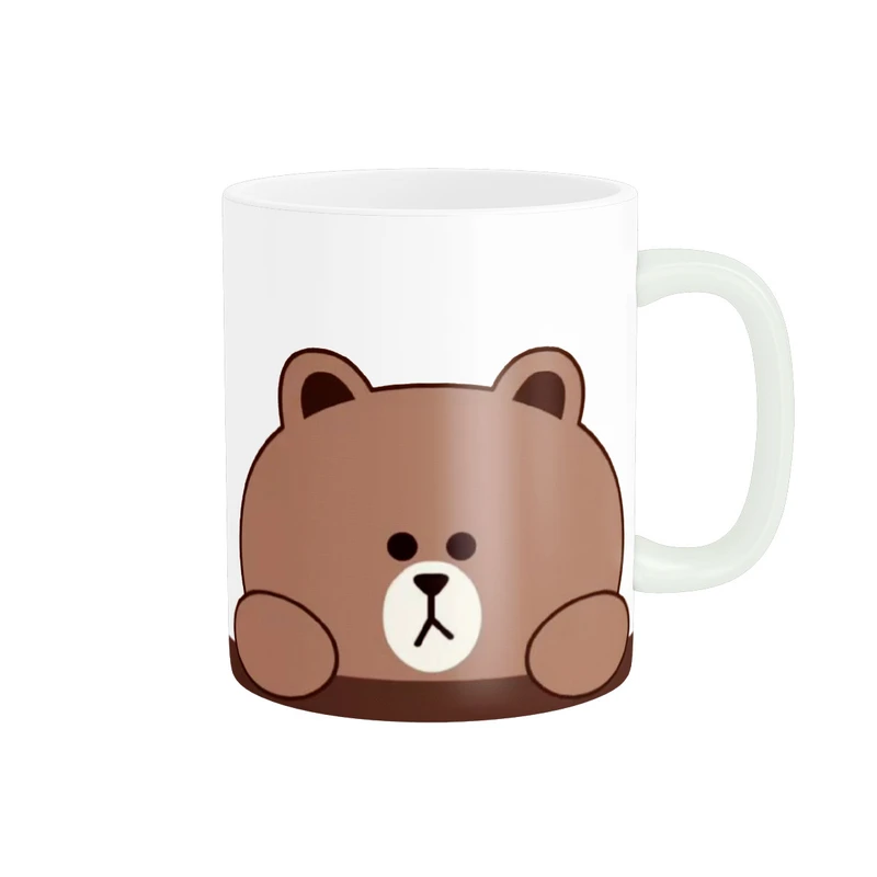 ماگ پاد آفرین مدل طرح خرس تدی فانتزی پینترستی کیوت کد 411