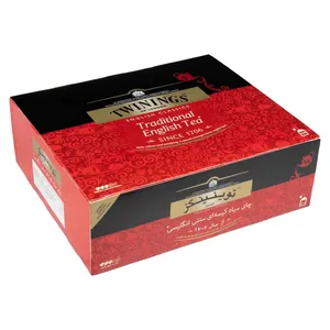 چای سیاه کیسه ای سنتی انگلیسی کلاسیک تویینینگز بسته 100 عددی