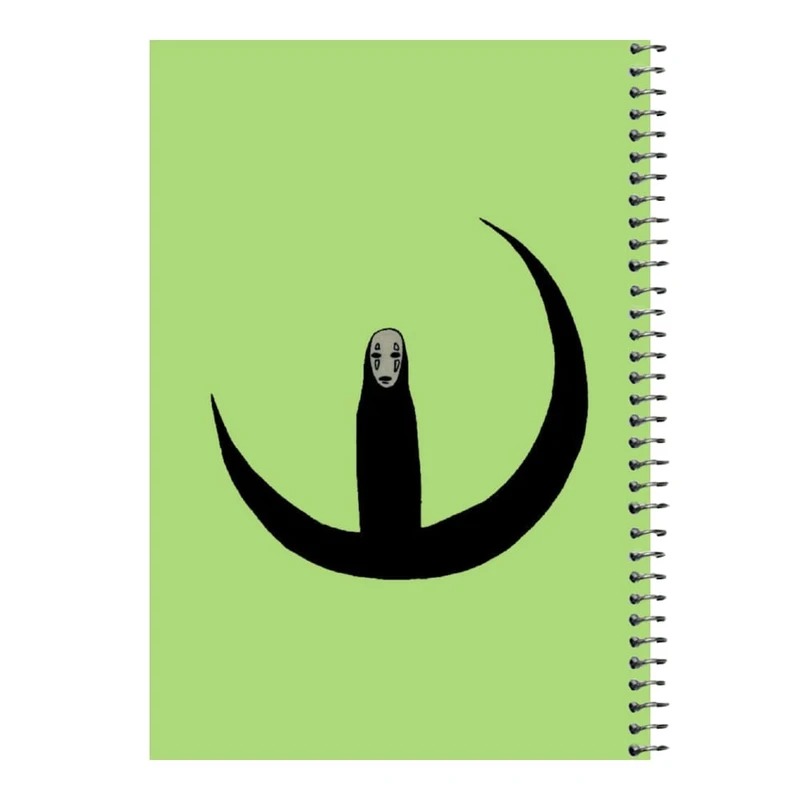 دفتر مشق 80 برگ اس جی مدل ماه و جادوگر کد۱   