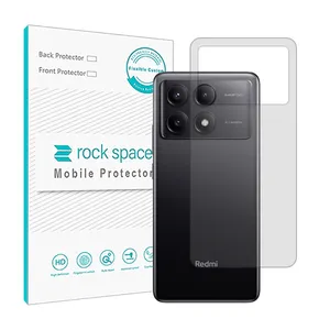 Transparent Rockspace HyGEL phone back protector suitable for Xiaomi Redmi K70E mobile phone