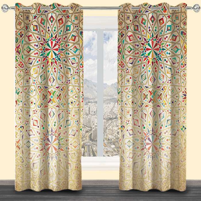 پرده مدل HZD325 سایز 280×140 سانتی متر