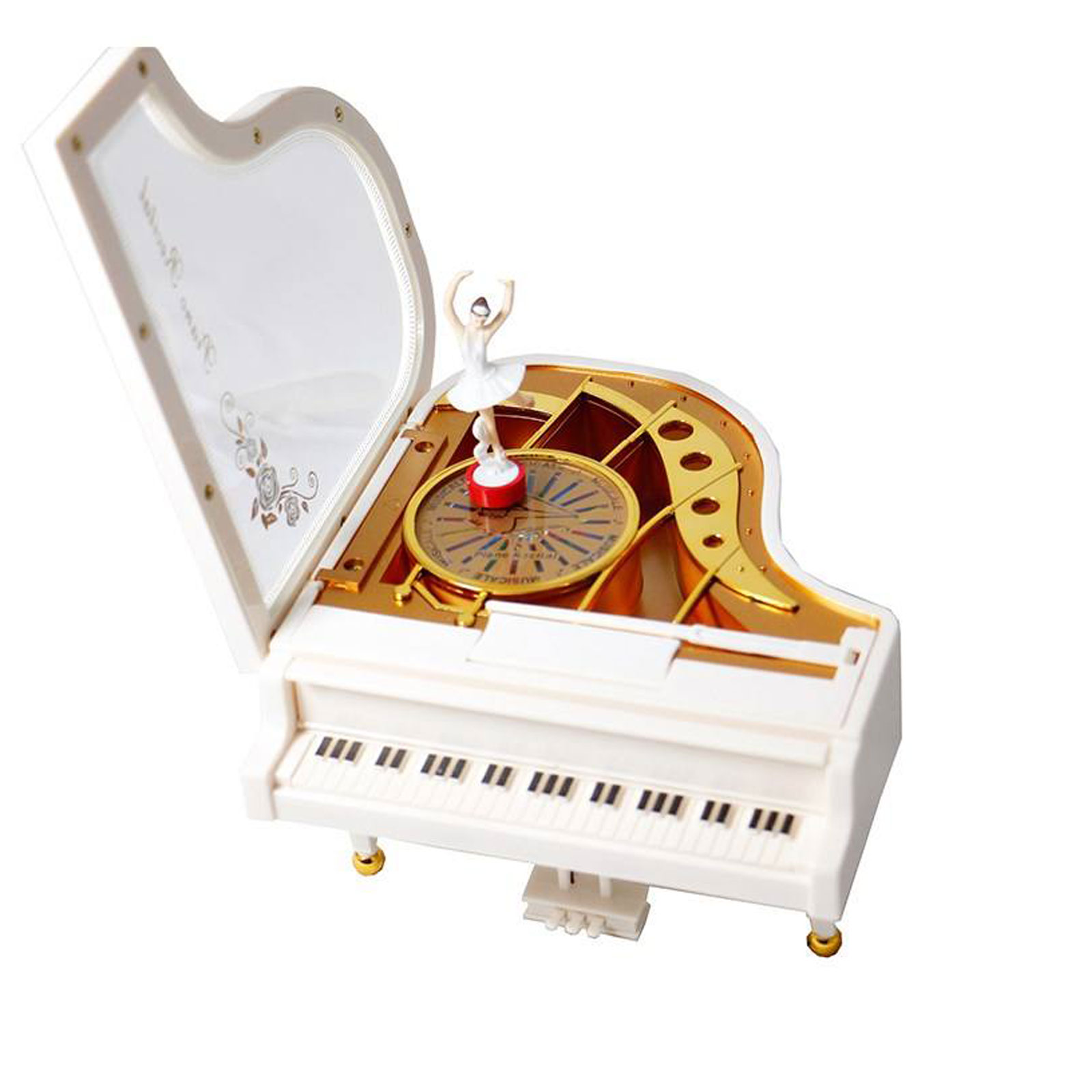 جعبه موزیکال طرح پیانو