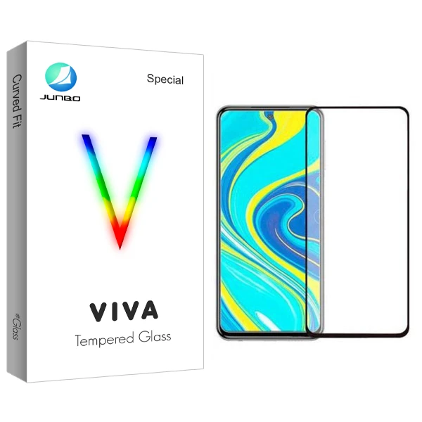 محافظ صفحه نمایش جانبو مدل Viva Glass مناسب برای گوشی موبایل شیائومی Redmi Note 9S