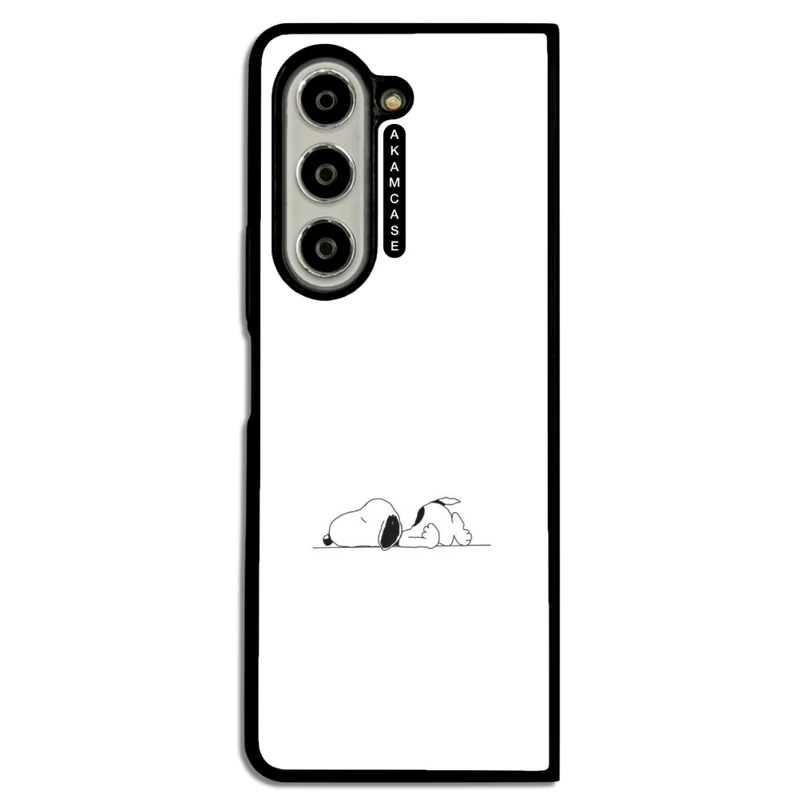 کاور آکام مدل AMC-WSGZFOLD5-SNOOPY-18 مناسب برای گوشی موبایل سامسونگ Galaxy Z Fold 5