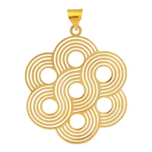 آویز گردنبند طلا 18 عیار زنانه سهی مدل SP14