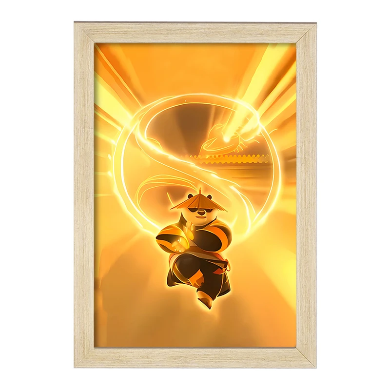 تابلو خندالو مدل پاندا کونگ فو کار کد F4870