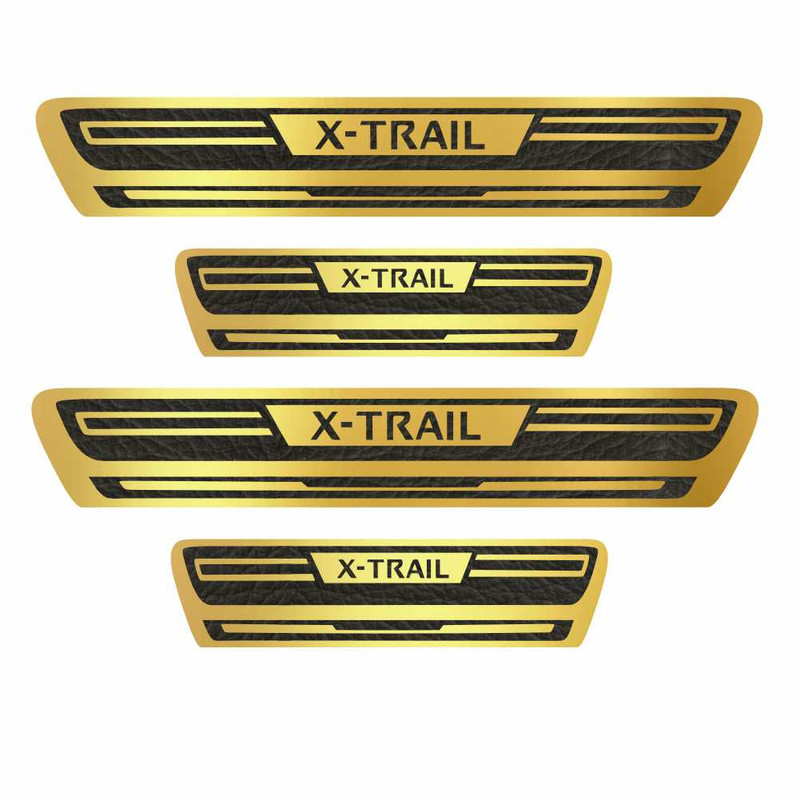  برچسب پارکابی خودرو کد A010 مناسب برای X Trail بسته 4 عددی 