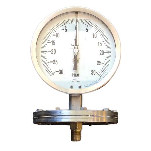 گیج فشار نووا فیما مدل 30inH2O-16cm-diaphragm