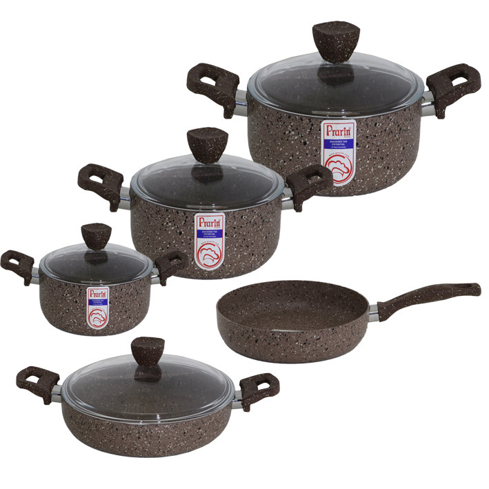 سرویس پخت و پز 9 پارچه پرارین کد 2600