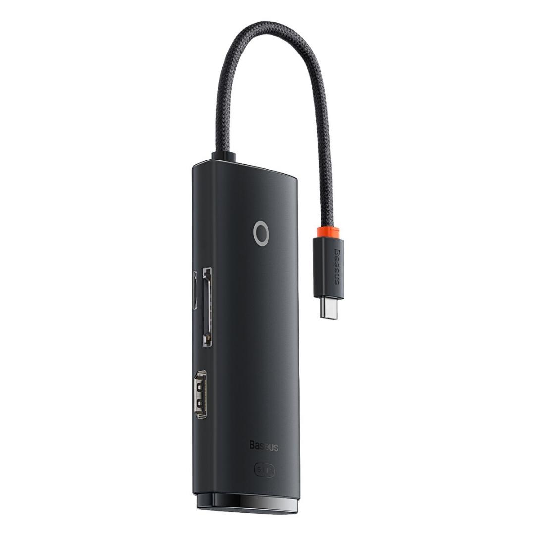 هاب 6 پورت USB-C باسئوس مدل BS-OH019