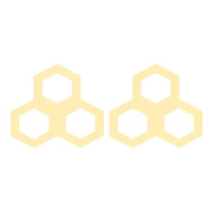 گوشواره طلا 18 عیار زنانه کرابو طرح کندو مدل Kr5271