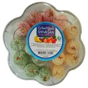 راحت الحلقوم میوه ای  مغزدار شیواسان - 400 گرم