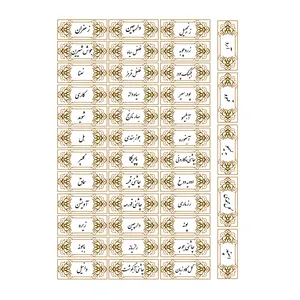 برچسب مدل نظم دهنده آشپزخانه کد 41