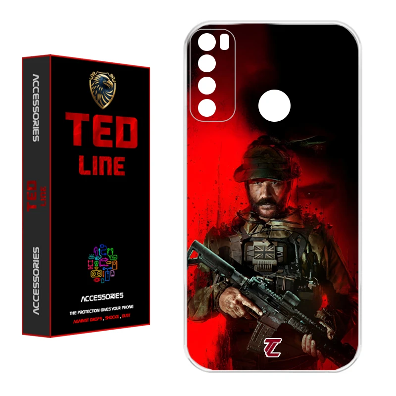 کاور تدلاین طرح کاپیتان پرایس کد 1200 مناسب برای گوشی موبایل شیائومی Redmi Note 8