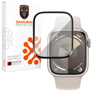 Samurai Pama Screen Protector For Apple Watch Series 7 41mm / Series 8 41mm / Series 9 41mm