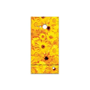 MAHOOT Yellow-Flower Cover Sticker for Nokia Lumia 730