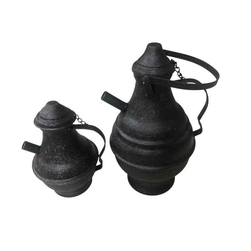 کتری و قوری سفری مدل هیزمی ارمنی