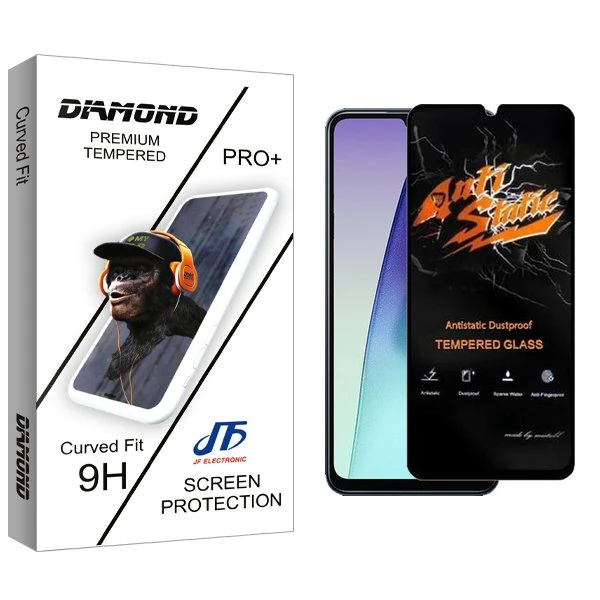 محافظ صفحه نمایش جی اف مدل Diamond2 Antistatic مناسب برای گوشی موبایل شیائومی Redmi 14C
