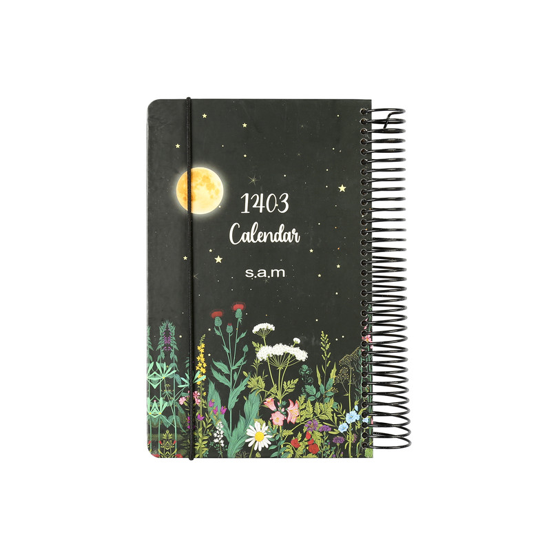 سالنامه سال 1403 سم طرح شب