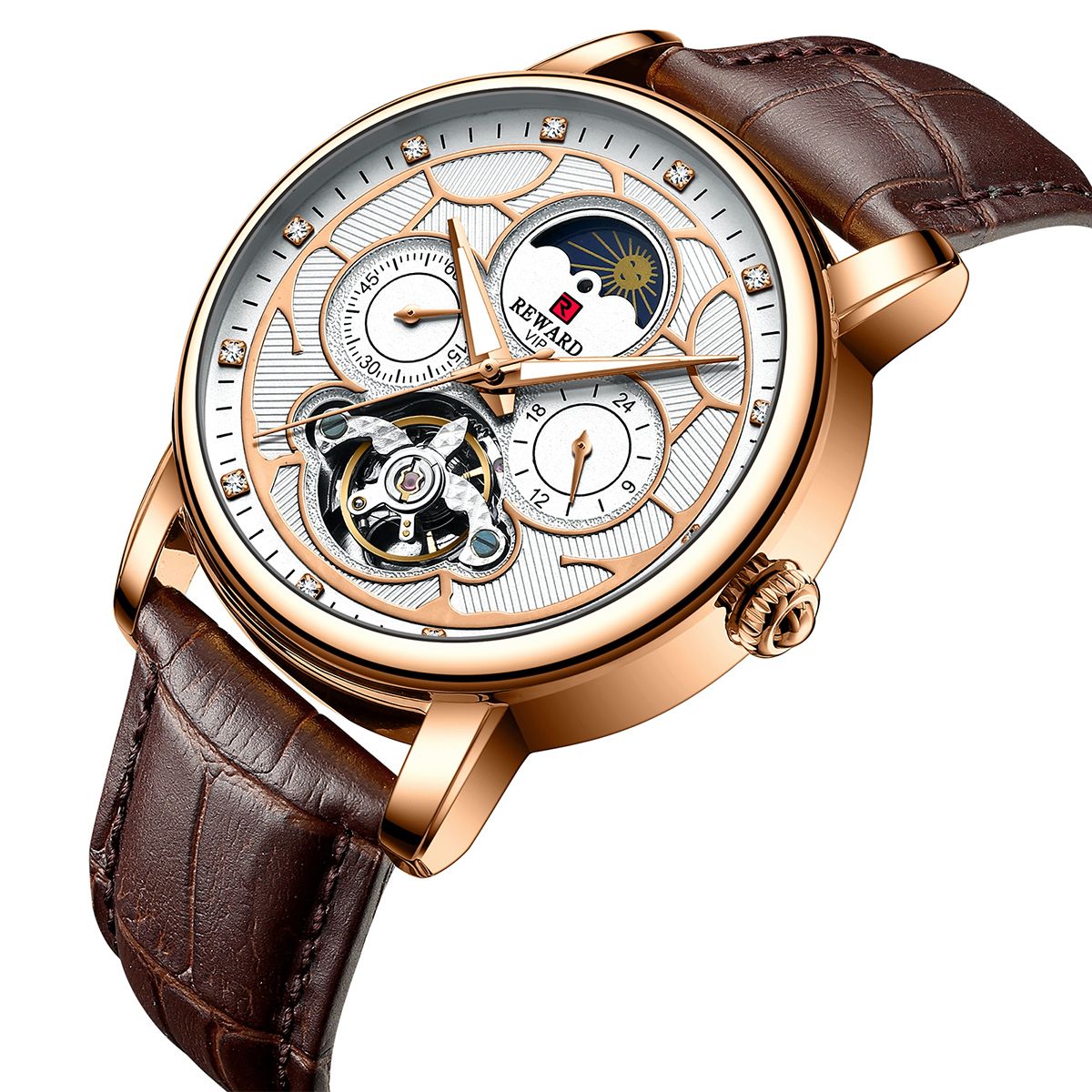 ساعت مچی عقربهای مردانه ریوارد مدل 33005M - - 2