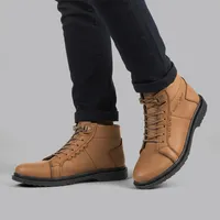 نیم بوت مردانه مدل شیک گام