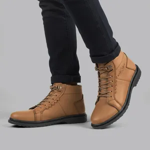 نیم بوت مردانه مدل شیک گام