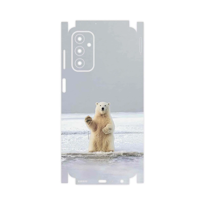 برچسب پوششی ماهوت مدل Polar_bear-FullSkin مناسب برای گوشی موبایل سامسونگ Galaxy M23