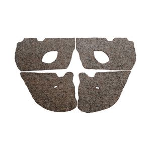 نقد و بررسی عایق صداگیری خودرو مدل نمدی مناسب برای پژو 206 مجموعه 4 عددی توسط خریداران