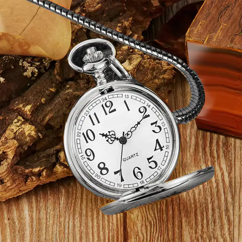 ساعت جیبی عقربه ای مدل کلاسیک کد 2025