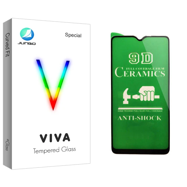 محافظ صفحه نمایش سرامیکی جانبو مدل Viva Glass مناسب برای گوشی موبایل شیائومی Poco M3