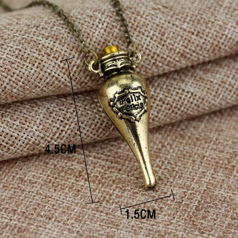 گردنبند مدل فلیکس فلیسیس هری پاتر مدل j-11009