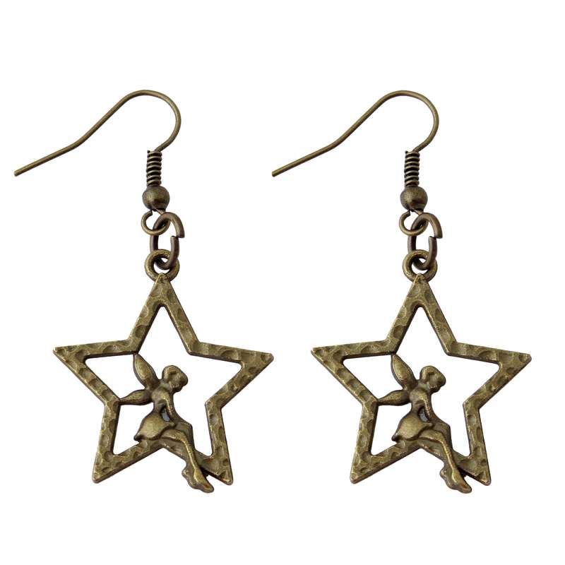 گوشواره دخترانه بازرگانی میلادی کد GZN_082