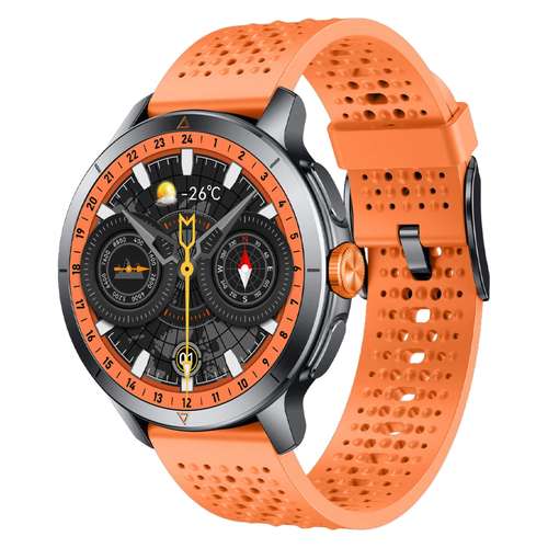 ساعت هوشمند گلوریمی مدل GX RACE مناسب برای ورزش، کنترل سطح اکسیژن خون، شمارش ضربان قلب، پایش وضعیت خواب