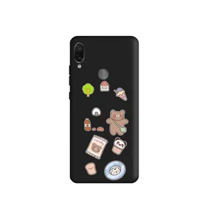 کاور طرح خرس شکلاتی کد m2849 مناسب برای گوشی موبایل شیائومی Redmi Note 7 / Redmi Note 7 Pro